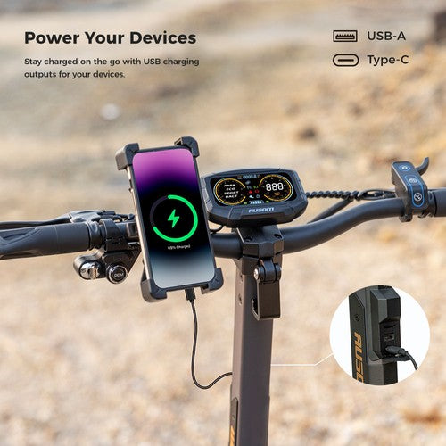 Ausom L2 Max E-Scooter, 2*1000W Motor, 48V 20,8Ah Ausom L2 Max E-Scooter, 2*1000W Motor, 48V 20,8Ah